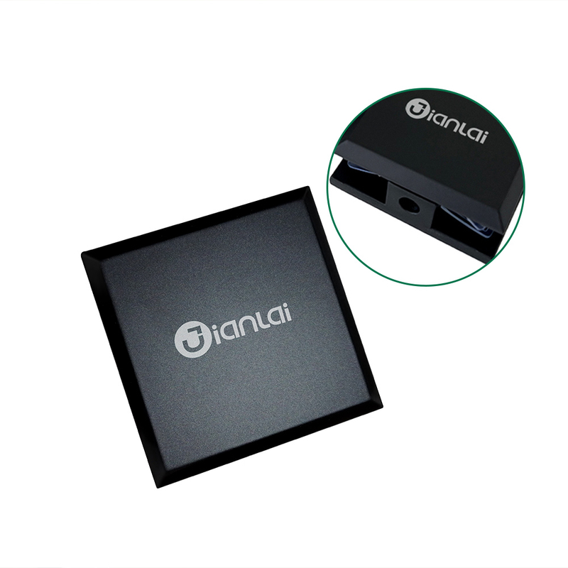 Kẹp kính treo tường bằng thép không gỉ 0 độ