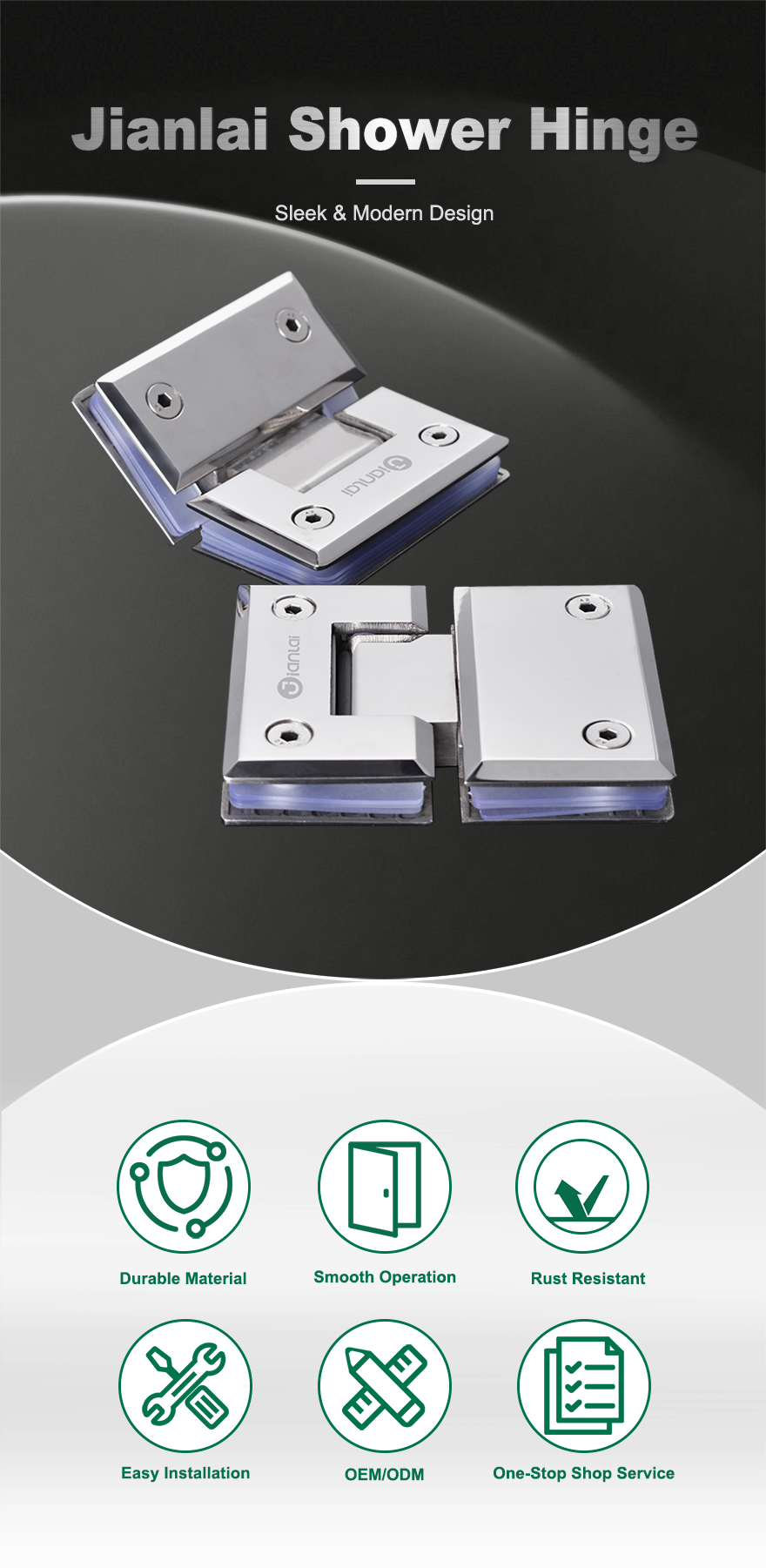 Bản lề tắm 880 (1)